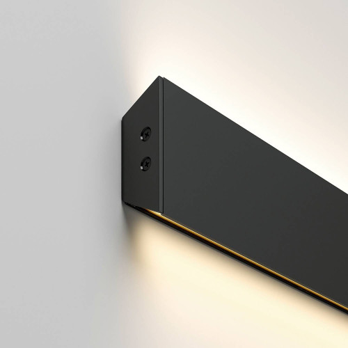 Профиль Elektrostandard LL-2-ALP022 LL-2-ALP022 Накладной алюминиевый профиль черный/черный для LED ленты (под ленту до 13,5mm)