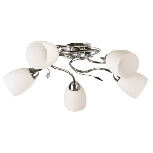 Потолочная люстра ЭкономСвет 11175 11175/5CR WT