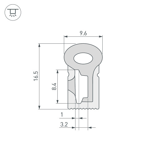 Профиль Arlight Wph 040827