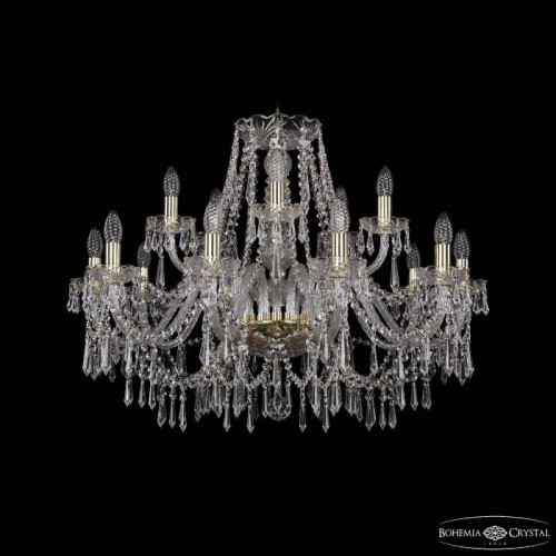 Подвесная хрустальная люстра 1403 Bohemia 1403/10+5/300 G