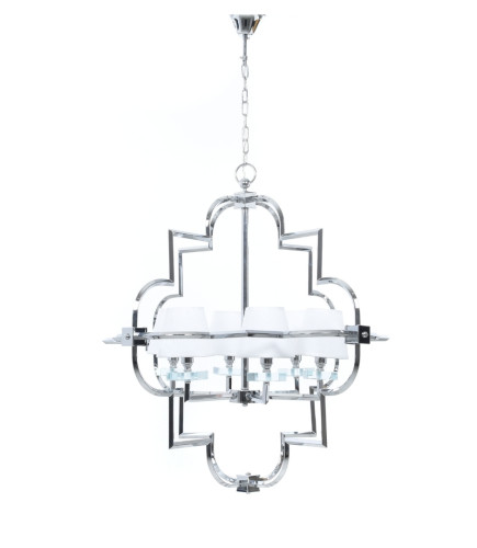 Подвесная люстра Lumina Deco Baltimore LDP 8020-6 CHR+WT