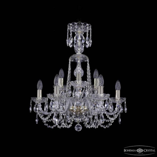 Подвесная хрустальная люстра 1402 Bohemia 1402/6+3/195/XL-64 G