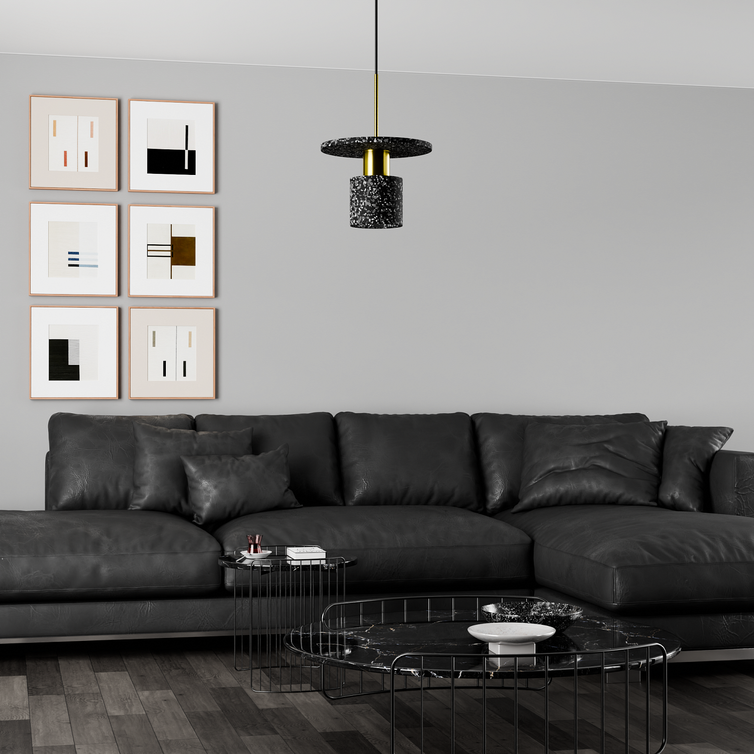 Светильник подвесной LIGHTERA Lawrence LE150L-40B