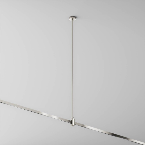 Крепление потолочное Long 700мм с вводом питания Maytoni Accessories for tracks Flarity TRA159C-B1-PT