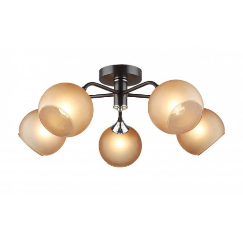 Люстра потолочная 5*Е27 MD.5965-5-S-COFFEE+CR