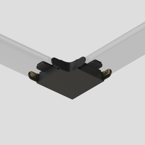 Угловой коннектор 90° потолок-потолок Denkirs Air base TR5231-BK