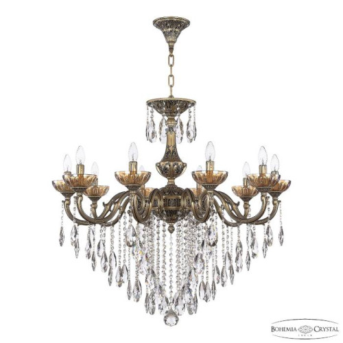 Подвесная люстра Bohemia AL7801 AL78101/10/300 B AGB P Shampan/M-1H