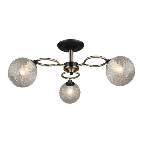 Потолочная люстра ЭкономСвет 12141 12141/3BK+AB CL