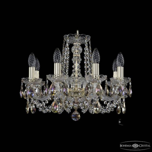 Подвесная хрустальная люстра 1402 Bohemia 1402/8/160 G K801