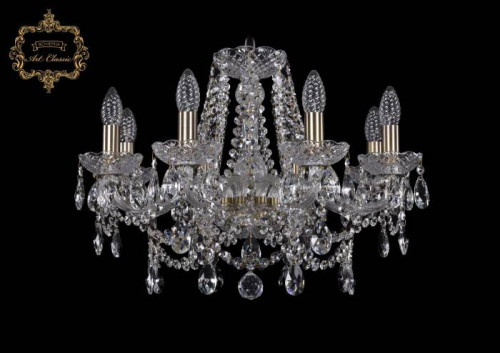 Подвесная хрустальная люстра 11.25 Art Classic 11.25.8.200.Br.Sp
