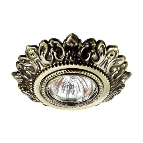 Встраиваемый светильник с узорами Forza 370260 Novotech