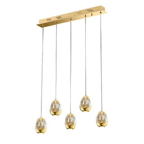 Светильник подвесной Delight Collection Terrene MD13003023-5B gold