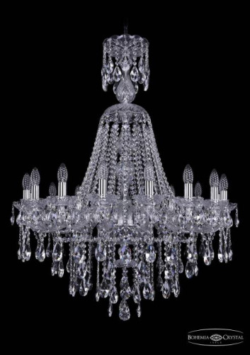 Подвесная хрустальная люстра 1415 Bohemia 1415/16/300/XL-108 Ni