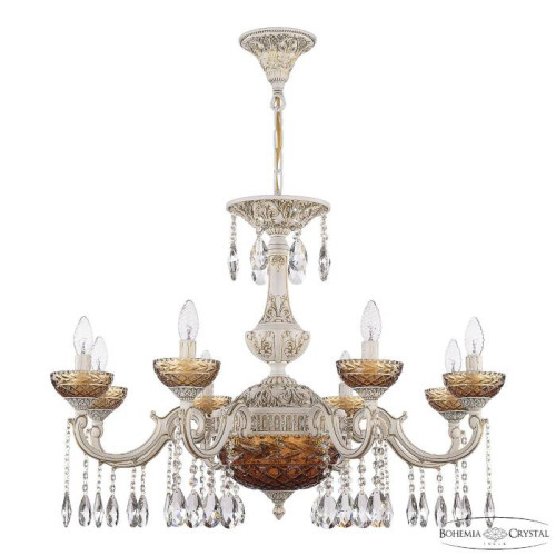 Подвесная люстра Bohemia AL7801 AL78101P/8/250 A WMG P Amber/M-1F