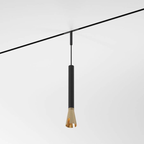 Трековый светильник Elektrostandard Mini Magnetic Mini Magnetic Трековый светильник 3W 3000K (черный/латунь) 85165/01