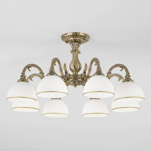 Потолочная люстра Eurosvet Caldera 60106/8 античная бронза