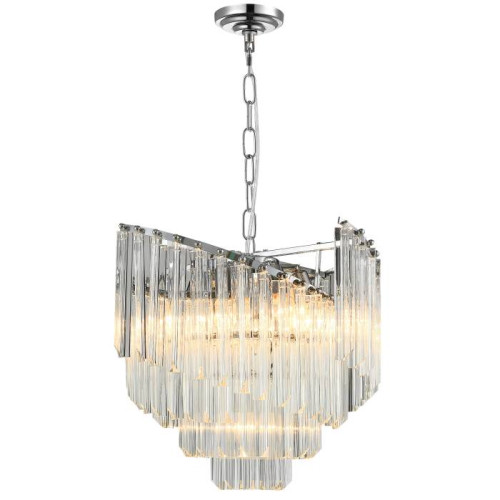 Подвесная люстра Natali Kovaltseva Majestic MAJESTIC 81433/8C CHROME