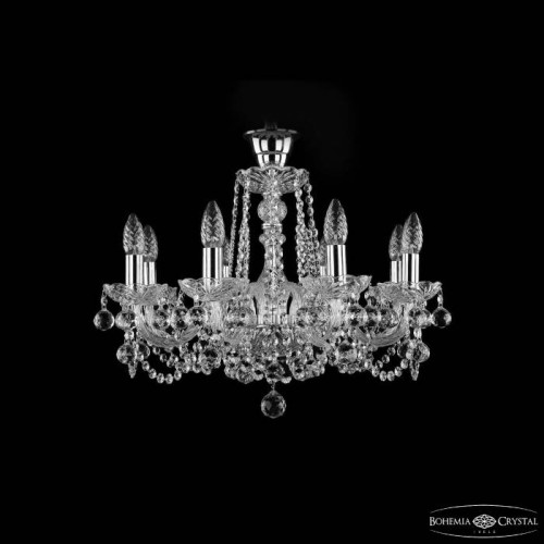 Потолочная люстра Bohemia 1402 1402/8/195 Ni Balls Tube