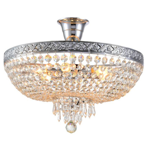 Потолочная люстра Natali Kovaltseva Barocco BAROCCO 81404/6C CHROME