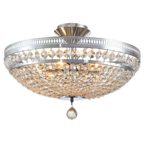 Потолочная люстра Natali Kovaltseva Barocco BAROCCO 81405/6C CHROME