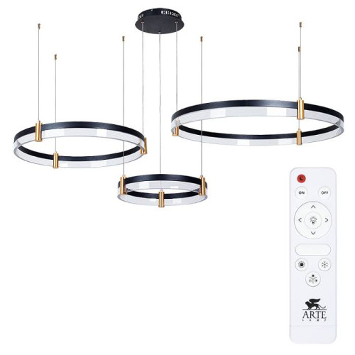 Подвесная люстра Arte Lamp Mercury A2185SP-3BK