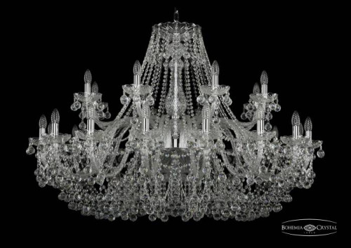 Подвесная хрустальная люстра 1409 Bohemia 1409/16+8/460 Ni