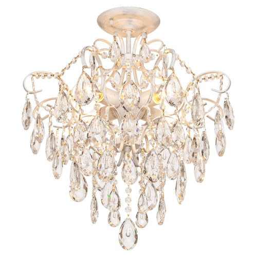 Потолочная люстра ЭкономСвет 33068 33068/4WG+WT