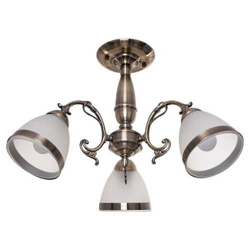 Потолочная люстра ЭкономСвет 30280 30280/3AB WT