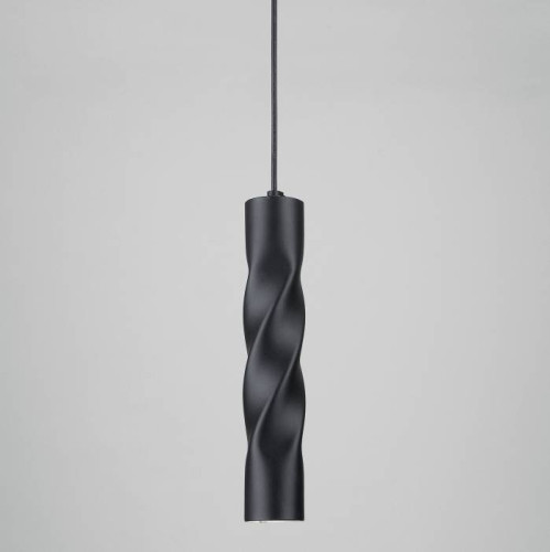 Светильник подвесной Eurosvet Scroll 50136/1 LED черный 5W
