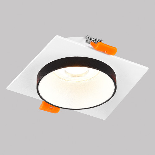 Светильник встраиваемый GU10 50W Белый/Черный IL.0029.0012-WBK