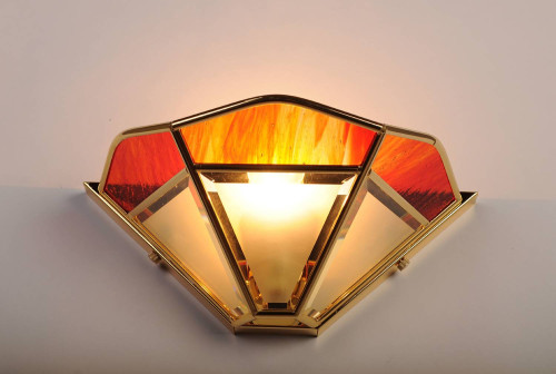 Настенное бра Doge Luce 1007/1Appl-Base Satinato M+Ambra