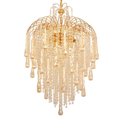 Подвесная люстра Abrasax Greta L.7101-6AMBER