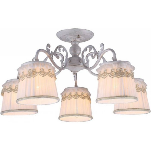 Потолочная люстра Arte Lamp Merletto A5709PL-5WG