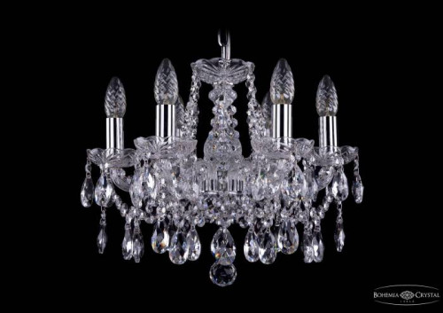 Подвесная хрустальная люстра 1413 Bohemia 1413/6/141 Ni
