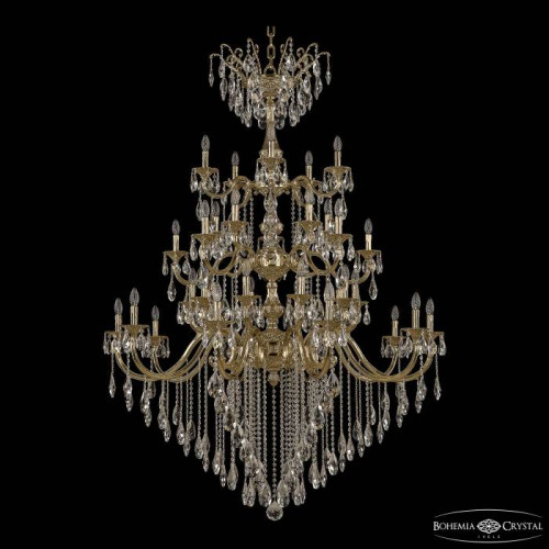 Подвесная хрустальная люстра 7218 Bohemia 72118/20+10+5/520/3d B G Y1