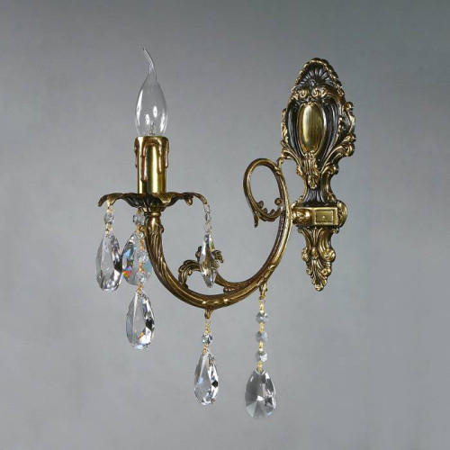 Настенное бра Ambiente Alicante 8888/1 PB Tear drop