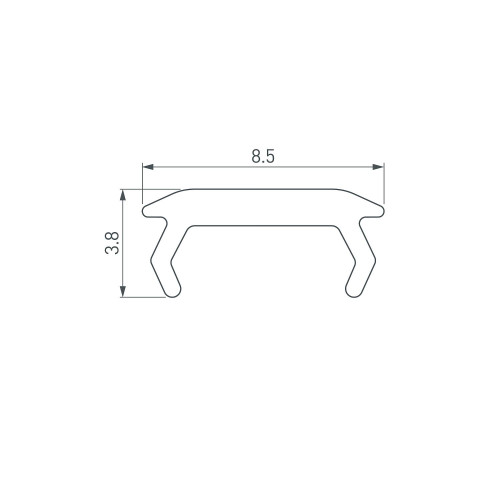 Экран для профиля Arlight PIK 045494