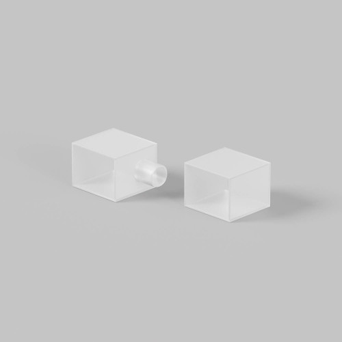 Заглушки для гибкого неона 17x12 мм 2 шт. (выход вверх/вниз) Maytoni Изгиб поперек оптической оси 432005