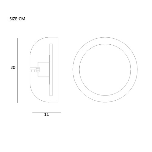 Настенный светильник ImperiumLoft Loke01 208721-26