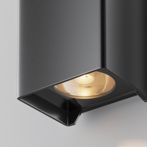 Уличный настенный светильник Maytoni Shell O570WL-L10B3K