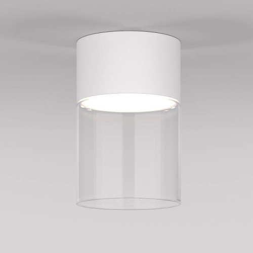 Накладной светильник Elektrostandard Lumen 25047/LED 10W 4000К белый/прозрачный