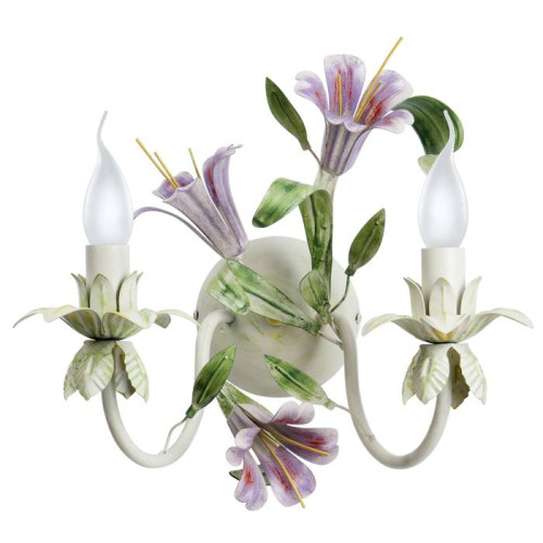 Бра с цветочками V1116 V1116/2A Vitaluce Premium