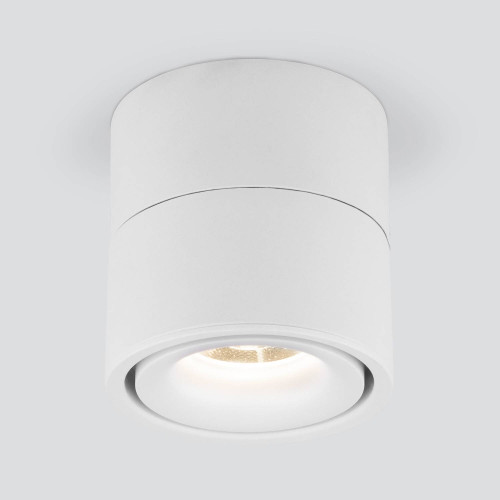 Накладной светильник Elektrostandard Klips DLR031 15W 3000K белый матовый