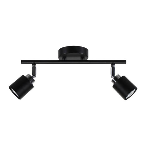 Светильник спот ЭкономСвет 51599 51599/2BK+CR BK