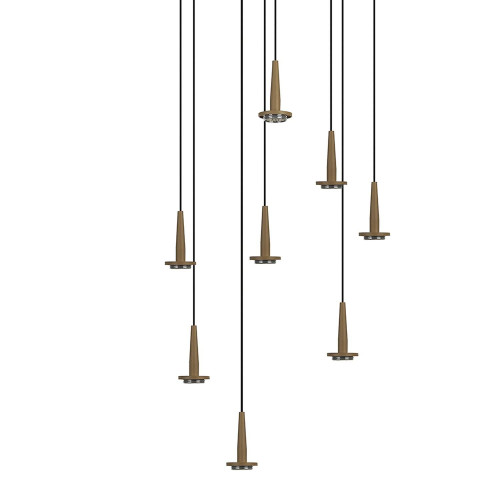 Люстра подвесная БЕЗ плафонов (8) Mantra Andromeda 8933