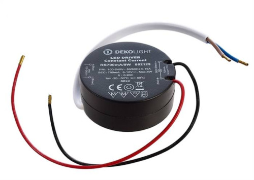 Блок питания ROUND, RS700mA/8W Deko-Light Eingangsspannung 862129