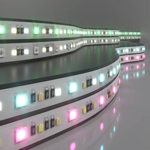LED лента Elektrostandard Лента светодиодная 90Led 16W IP20 MIX RGB 3300/6500 теплый белый/холодный белый (5050+2835+2835 90Le a053707