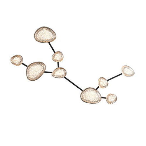 Настенный светильник Delight Collection MT9125 2309-Virgo matt black/french gold