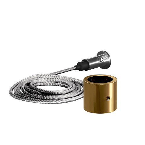 Подвесной трос Elektrostandard Full light Подвесной трос для круглого гибкого неона Full light латунь (2м) (FL 2830)