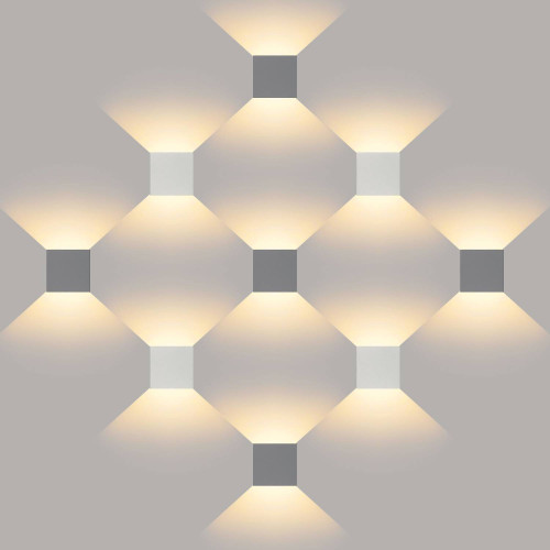 Уличный настенный светильник Elektrostandard 1548 1548 TECHNO LED WINNER серый